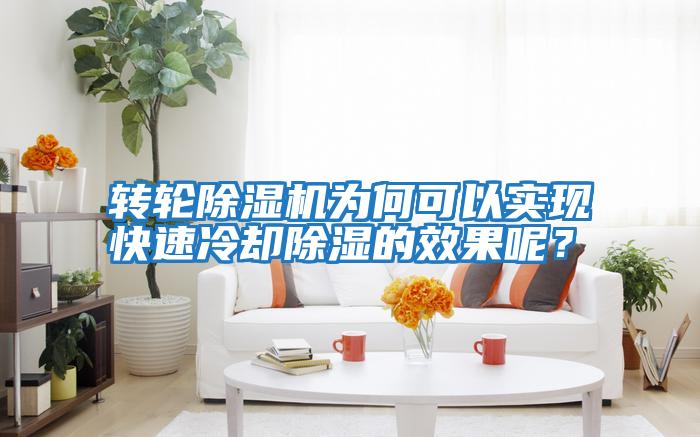 轉(zhuǎn)輪除濕機(jī)為何可以實(shí)現(xiàn)快速冷卻除濕的效果呢?