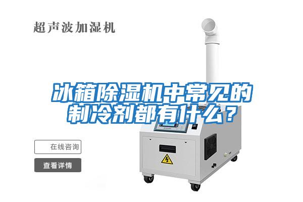 冰箱除濕機(jī)中常見的制冷劑都有什么？