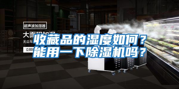 收藏品的濕度如何？能用一下除濕機嗎？