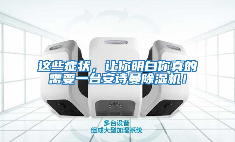 這些癥狀，讓你明白你真的需要一臺安詩曼除濕機！