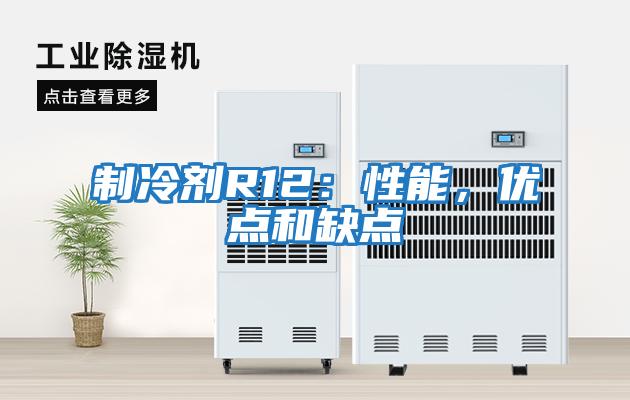 制冷劑R12：性能，優點和缺點