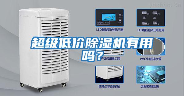 超級低價除濕機有用嗎？
