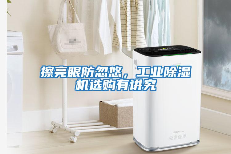 擦亮眼防忽悠，工業(yè)除濕機(jī)選購(gòu)有講究