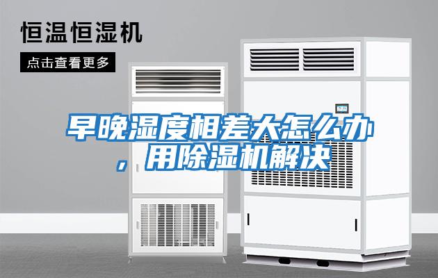 早晚濕度相差大怎么辦，用除濕機(jī)解決