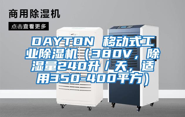 DAYTON 移動(dòng)式工業(yè)除濕機(jī)（380V，除濕量240升／天，適用350-400平方）