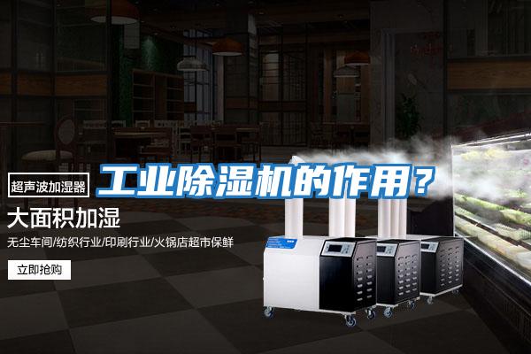 工業除濕機的作用？