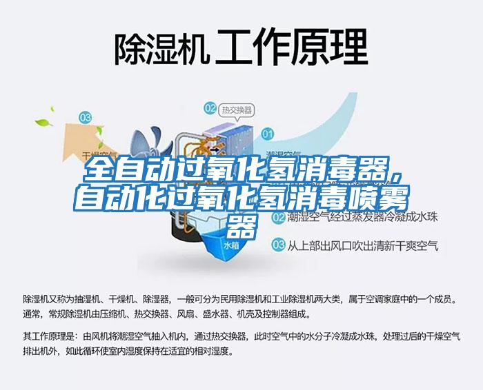 全自動過氧化氫消毒器，自動化過氧化氫消毒噴霧器