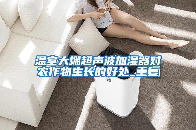 溫室大棚超聲波加濕器對(duì)農(nóng)作物生長(zhǎng)的好處_重復(fù)