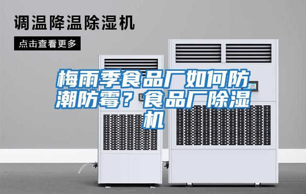 梅雨季食品廠如何防潮防霉？食品廠除濕機