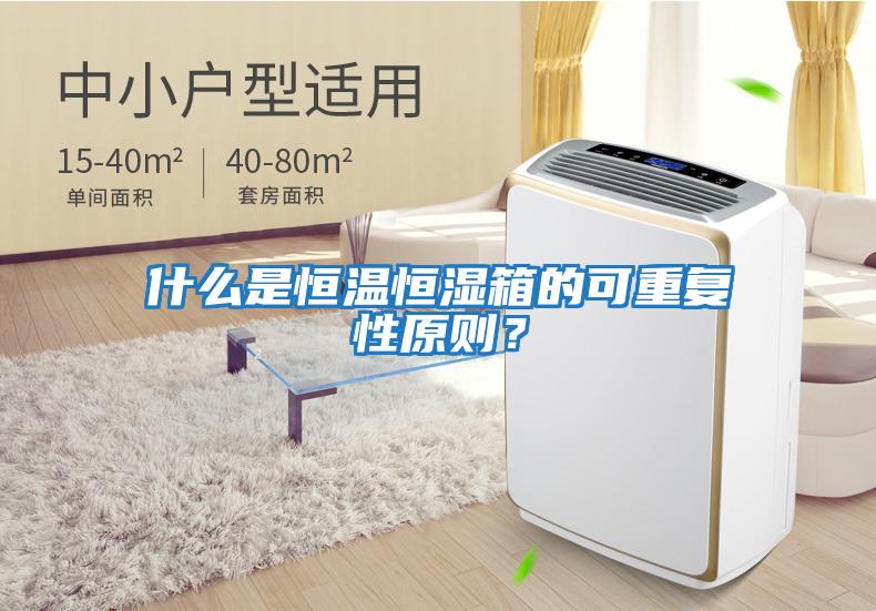 什么是恒溫恒濕箱的可重復性原則？