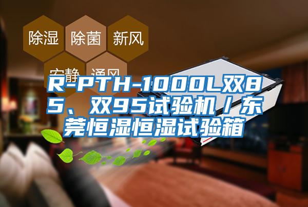 R-PTH-1000L雙85、雙95試驗機／東莞恒濕恒濕試驗箱
