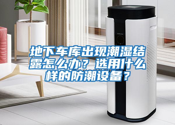 地下車庫出現潮濕結露怎么辦？選用什么樣的防潮設備？