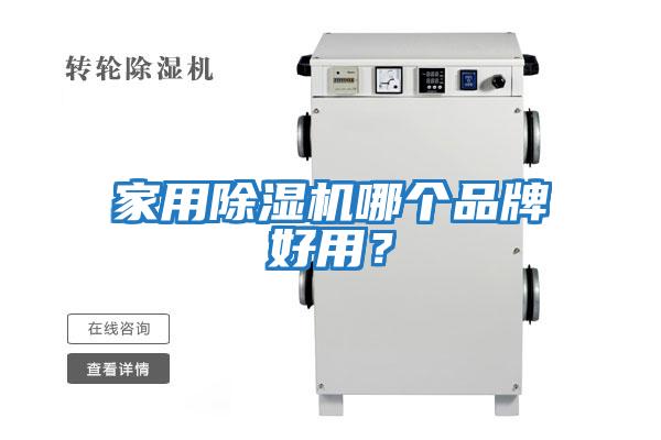 家用除濕機哪個品牌好用？