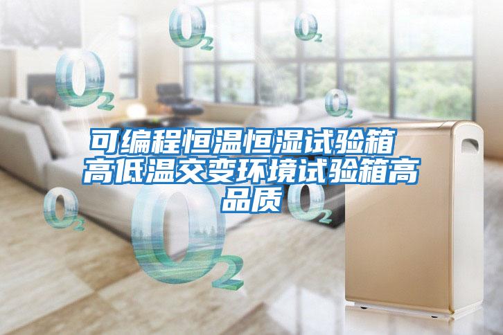 可編程恒溫恒濕試驗箱 高低溫交變環(huán)境試驗箱高品質