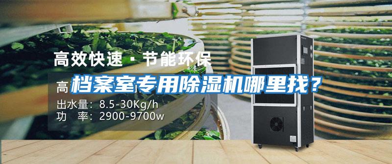 檔案室專用除濕機(jī)哪里找？