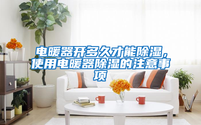 電暖器開多久才能除濕，使用電暖器除濕的注意事項