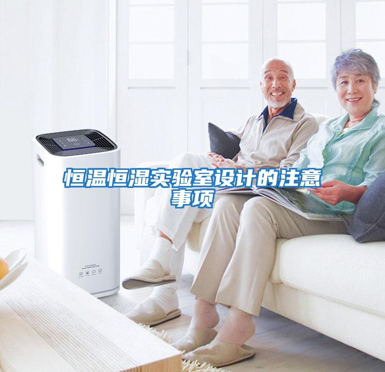 恒溫恒濕實(shí)驗(yàn)室設(shè)計的注意事項(xiàng)