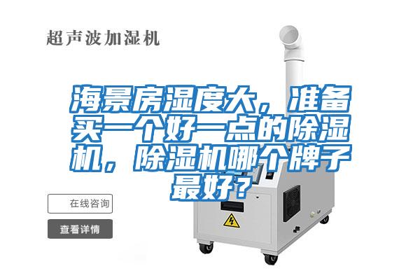 海景房濕度大，準(zhǔn)備買一個(gè)好一點(diǎn)的除濕機(jī)，除濕機(jī)哪個(gè)牌子最好？