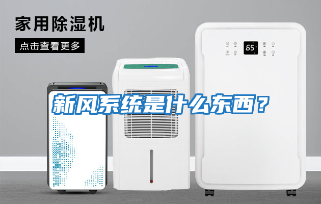 新風系統(tǒng)是什么東西？
