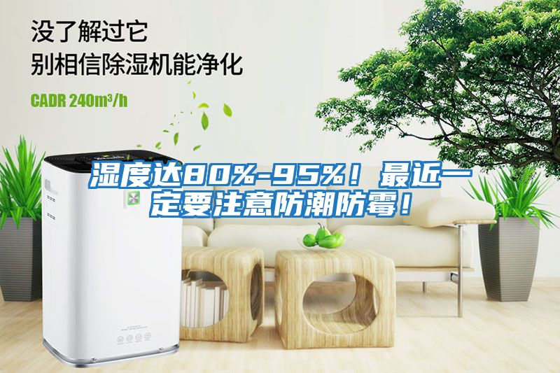 濕度達80%-95%！最近一定要注意防潮防霉！