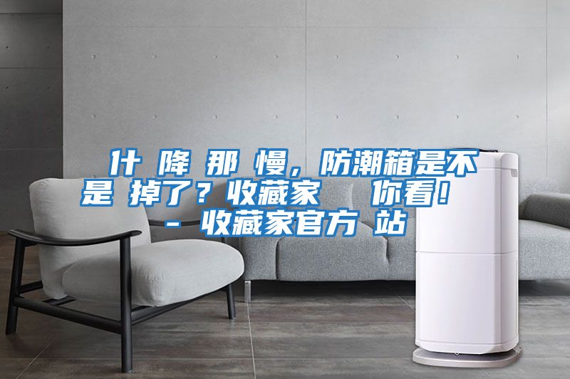 為什麼降濕那麼慢，防潮箱是不是壞掉了？收藏家實測給你看！ - 收藏家官方網站