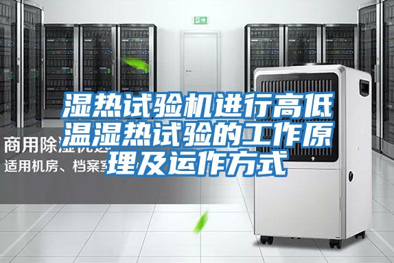 濕熱試驗機(jī)進(jìn)行高低溫濕熱試驗的工作原理及運作方式