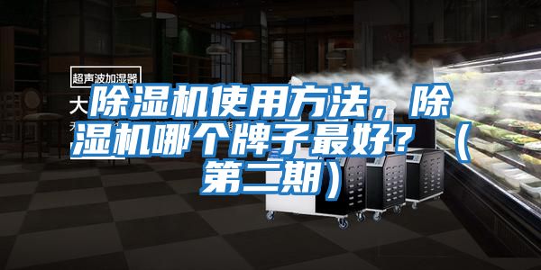 除濕機(jī)使用方法，除濕機(jī)哪個(gè)牌子最好？（第二期）