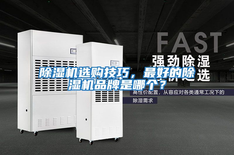 除濕機選購技巧，最好的除濕機品牌是哪個？